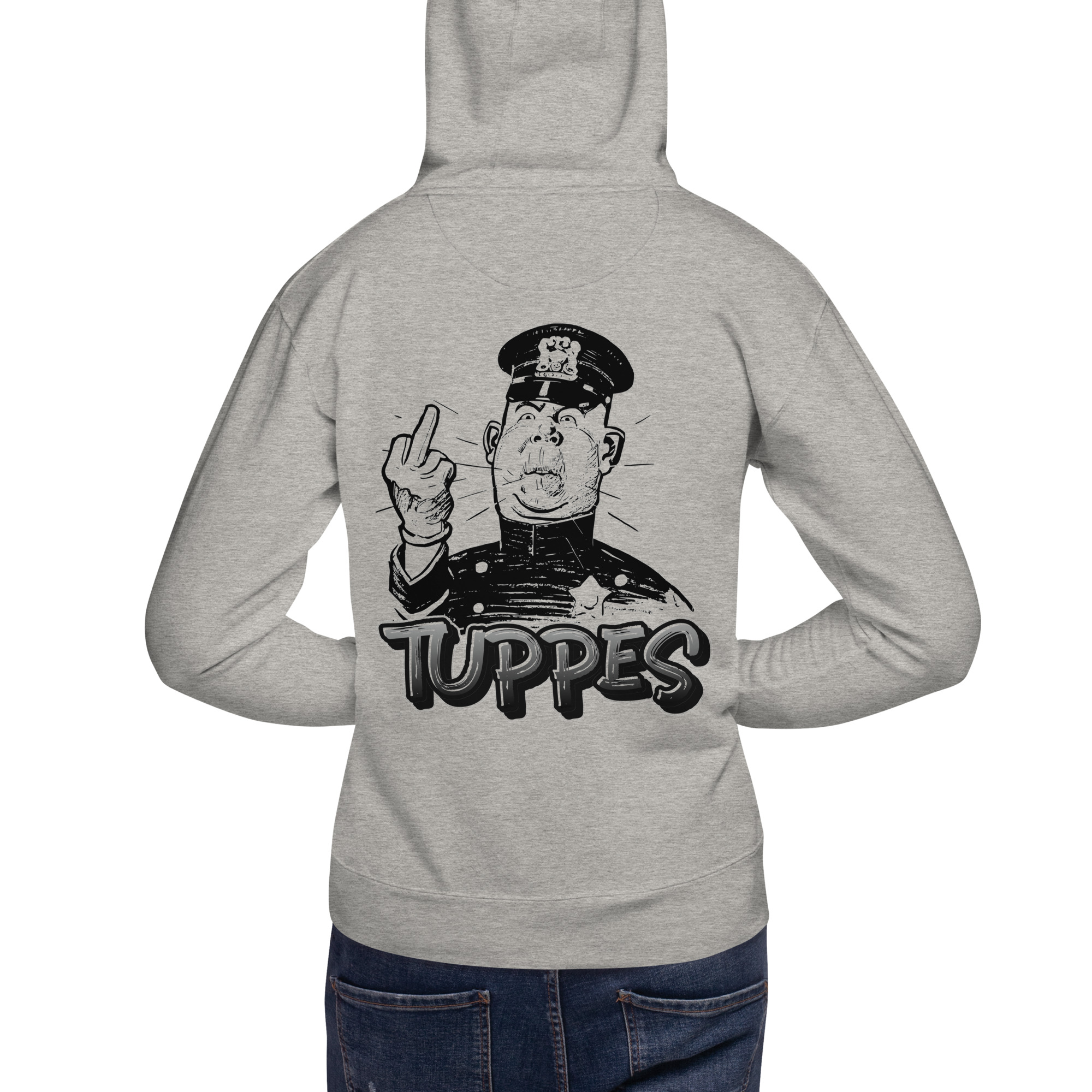 Net Opreje TUPPES - beidseitig bedruckter Unisex Hoodie – Bild 4